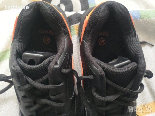 Черни леки маратонки, снимка 4 - Маратонки - 54308306