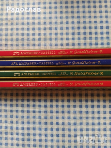 цветни моливи A.W.FABER-CASTELL, снимка 2 - Ученически пособия, канцеларски материали - 54119295