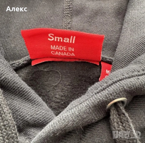 supreme Black Boxlogo hoodie , снимка 3 - Суичъри - 53956047