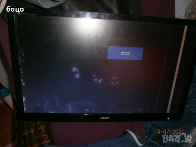 Продавам за части монитор ACER S22HQL B, снимка 4 - Монитори - 29453250