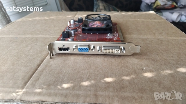 Видео карта AMD Radeon PowerColor HD AX6570 HDMI 1024MB GDDR3 128bit PCI-E, снимка 2 - Видеокарти - 54263238