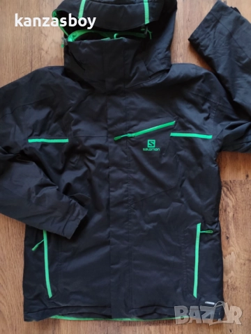 Salomon Advanced Skin Dry 10k - мъжко ски-сноуборд яке р-р М, снимка 3 - Якета - 52160008