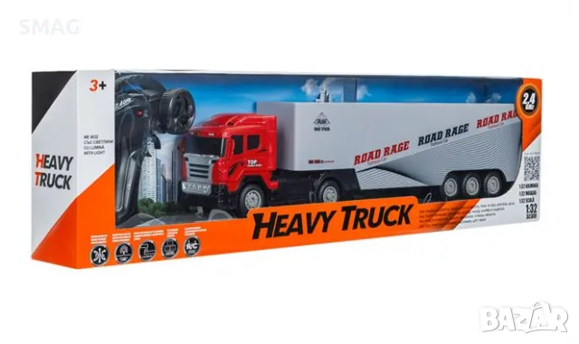 Камион с дистанционно управление и светлини S_1229582, снимка 2 - Коли, камиони, мотори, писти - 47923218