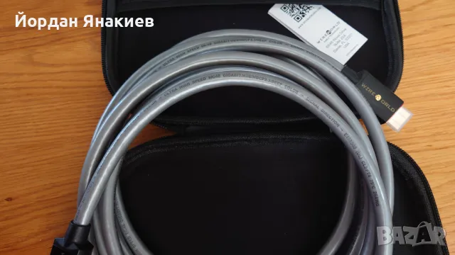 Оригинален Wireworld Silver Sphere HDMI 48G 8К Cable, 3 метра, снимка 7 - Плейъри, домашно кино, прожектори - 47848486