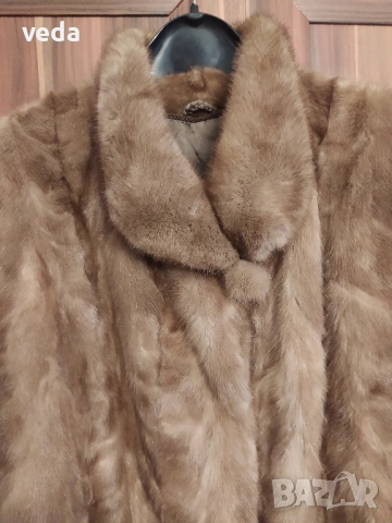 Две дълги палта от норка естествен косъм - размер М, снимка 5 - Палта, манта - 53090909