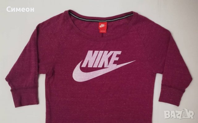 Nike Sportswear оригинална блуза S Найк памучна фланелка, снимка 2 - Спортни екипи - 38369665