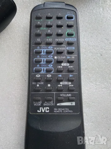 Дистанционно за аудиосистема JVC
