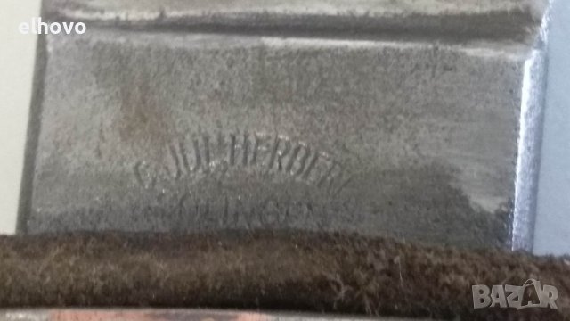 Нож C.JUL HERBERTZ, снимка 6 - Антикварни и старинни предмети - 38861327
