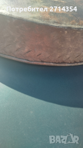 Стара медна тава , снимка 4 - Антикварни и старинни предмети - 44610592
