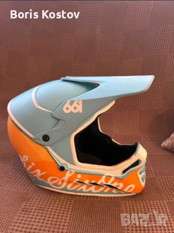 661 RESET MIPS GEO BLORANGE - Фул фейс каска, снимка 4 - Аксесоари за велосипеди - 51492127