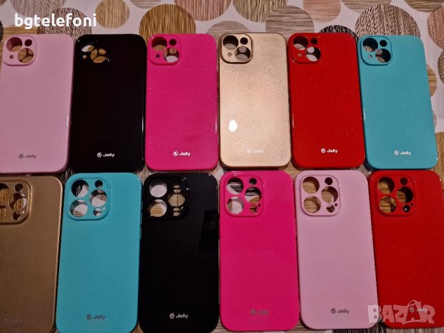 IPhone 14,Iphone 14+,Iphone 14 Pro,Iphone 14 Pro Max  jelly case  силиконови гръбчета, снимка 1 - Калъфи, кейсове - 39404504