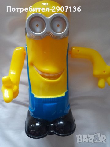 МИНЬОН С БАТЕРИИ,СВЕТИ, ДВИЖИ СЕ, МУЗИКА, снимка 6 - Електрически играчки - 38957439