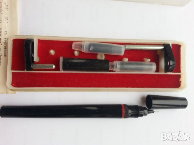 Рапидографи Scribent германски к-т от 4 писалки, Рапидограф на "Ален мак", Попово, НОВИ, неползвани , снимка 10 - Други ценни предмети - 30622844