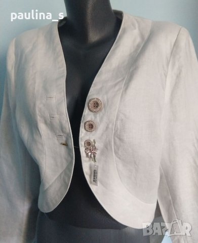 Ленено сако тип фрак за повод "tallissime" La redoute creations / голям размер , снимка 2 - Сака - 40688257