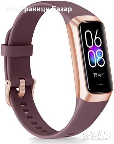 Нова Смарт гривна с цветен дисплей, крачкомер, сън, калории, известия