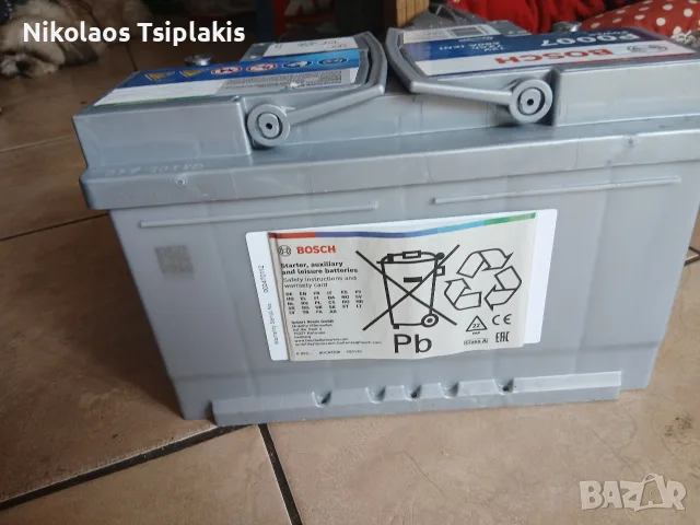 Акумулатор Bosch, снимка 5 - Части - 55981845