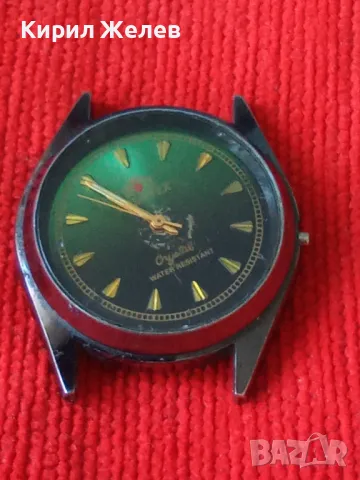 OREINTEX Crystal WOTER RESISTANT Стар КОЛЕКЦИОНЕРСКИ Мех МЪЖКИ ЧАСОВНИК 36570, снимка 15 - Антикварни и старинни предмети - 39893464