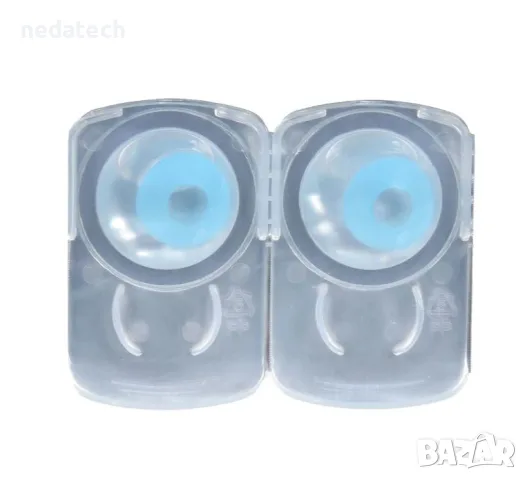 Карнавални лещи за очи „Ice Blue“ – 1 чифт, снимка 2 - Други - 56481080