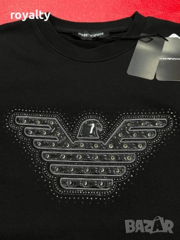 Emporio Armani мъжка памучна блуза , снимка 2 - Блузи - 52042200