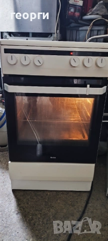готварска печка amica ширина 50 см, снимка 4 - Печки, фурни - 53166930