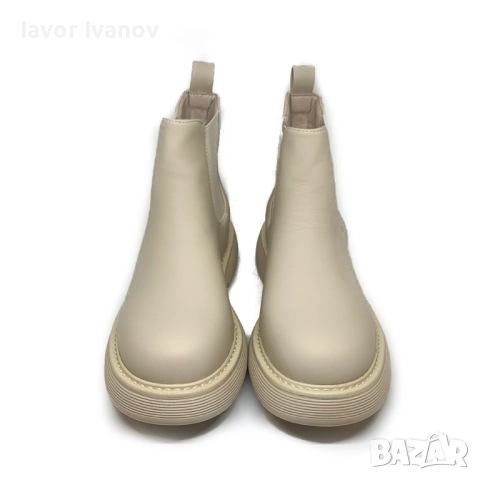 Дамски боти в черен или бял цвят - НИСКА ЦЕНА - ВИСОКО КАЧЕСТВО, снимка 6 - Дамски боти - 51641720