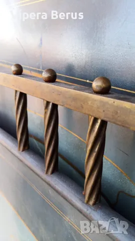 Старинно легло, креват., снимка 8 - Спални и легла - 48201462