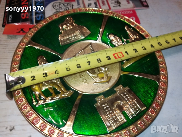 IRAQ-СУВЕНИР ЦВЯТ ЗЛАТО 2109251927, снимка 7 - Антикварни и старинни предмети - 51788802