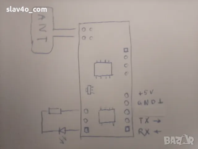 RDM6300+ reader writer module, снимка 3 - Друга електроника - 48523804