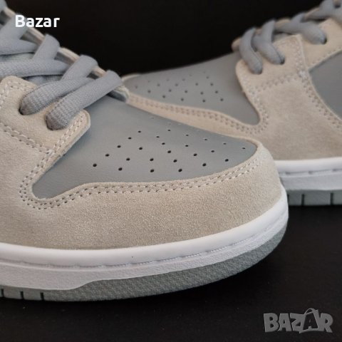 Nike SB Dunk Summit White Grey Wolf Сиви Маратонки Обувки Размер 43 Номер 27.5см Стелка Оригинални , снимка 5 - Други - 40508503