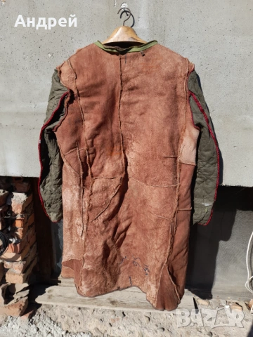 Стара кожена подплата от естествена кожа #4, снимка 5 - Други ценни предмети - 53985229