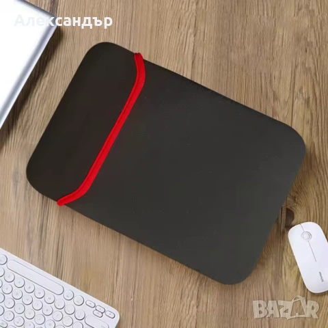 Калъф 36x26 cm за лаптоп с размер 13” - 14”. Нов., снимка 3 - Лаптоп аксесоари - 54169624