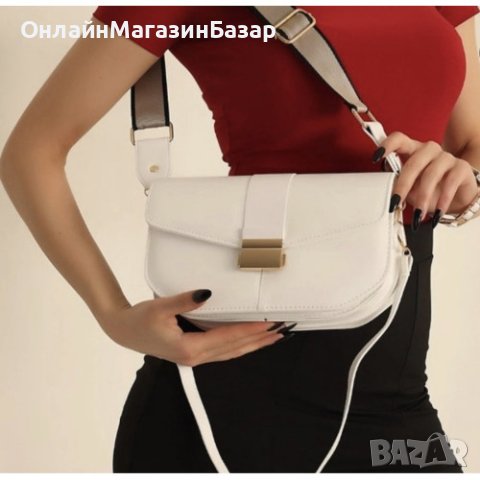 Дамска ежедневна чанта с хастар в различни цветове, снимка 5 - Чанти - 44341679