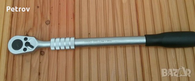 HAZET 916 LG - 1/2" PROFI Телескопна Тресчотка 410 - 590 mm !! 600 Nm !! 32 зъба !! НОВА !!GERMANY! , снимка 3 - Ключове - 31059394