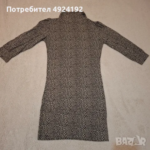 Памучна Рокля с принт , снимка 4 - Рокли - 56144125