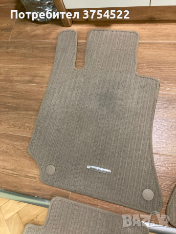 Оригинални мокетни стелки за Mercedes W212 CLS C218 2014г, снимка 4 - Аксесоари и консумативи - 44700988