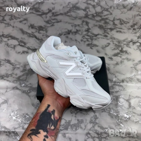 New Balance 9060 Нови Бели Мъжки Маратонки Ню Баланс 
