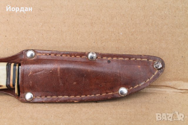 Немски ловен нож, снимка 3 - Антикварни и старинни предмети - 40737400
