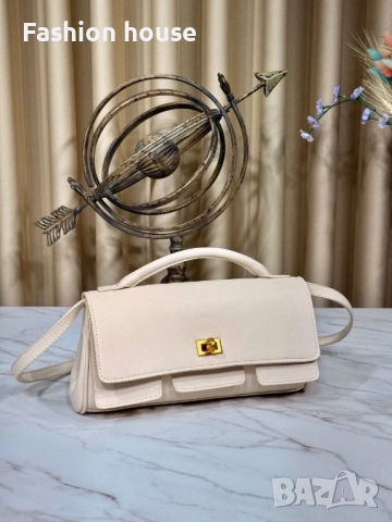 Balenciaga дамска чанта,екрю,черно,бордо, снимка 4 - Чанти - 52371797