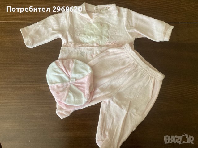 Лот бебешки дрехи  0-3 месеца 62 см, снимка 6 - Комплекти за бебе - 42595140