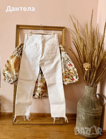 ZARA Нови дамски нели дънки и риза, снимка 10 - Дънки - 54227501