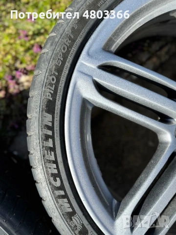 Лети джанти audi Speedline 19’ + летни гуми michelin pilot sport 5, снимка 2 - Гуми и джанти - 54261840