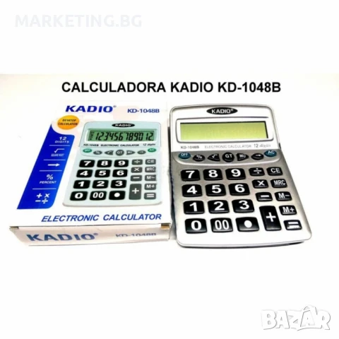 Професионален калкулатор KADIO KD-1048B, снимка 2 - Други стоки за дома - 50525575
