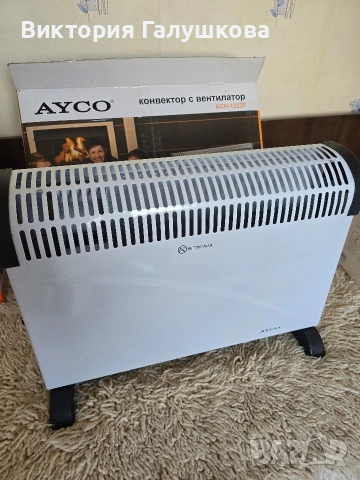 Конвектор с вентилатор