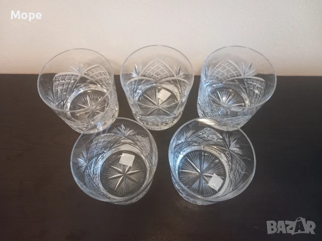 Кристални чаши за уиски , снимка 4 - Сервизи - 51019722