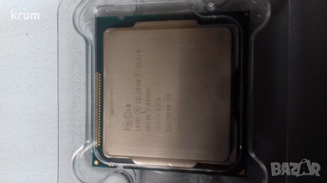 Двуядрен процесор Intel  celeron G1610 сокет 1155  и e6550 coket 775, снимка 1 - Дънни платки - 15508371