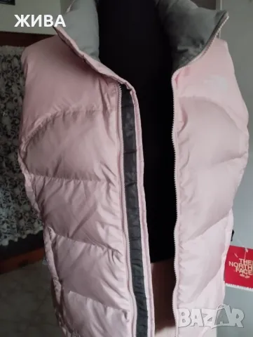 THE NORTH FACE Естествен пух-дамски розов елек