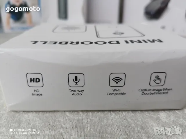 Камера в шпионката, звънец + камера+ шпионка, нови , снимка 7 - Камери - 48199628