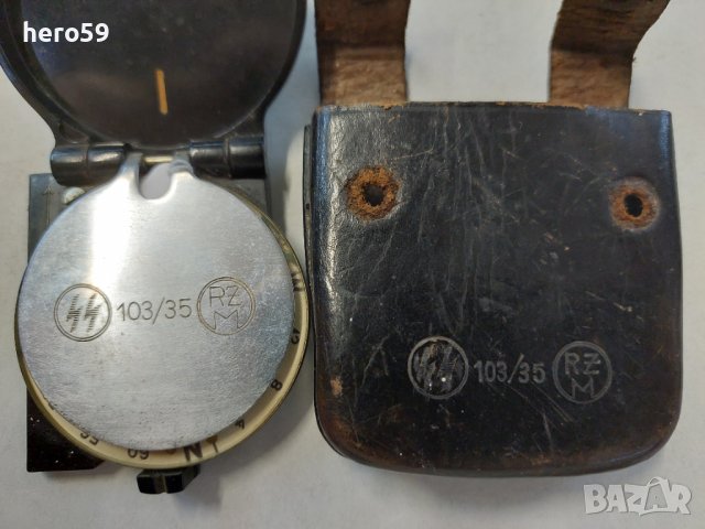 Два компаса Германия WW2, снимка 5 - Антикварни и старинни предмети - 37414494