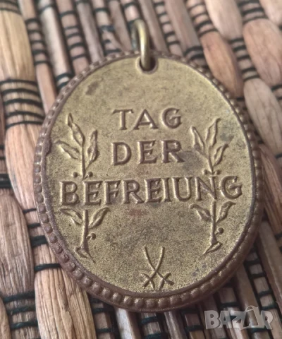 Германия - стар юбилеен знак медальон плакет, снимка 1