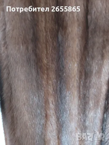 Дълго палто от норка, снимка 7 - Палта, манта - 48699487